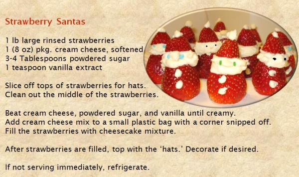 strawberry santas recipe